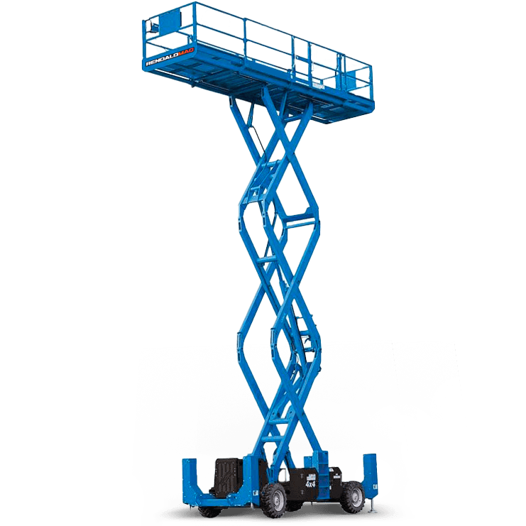 Plataforma Tesoura 4WD Diésel 12 Metros - 1