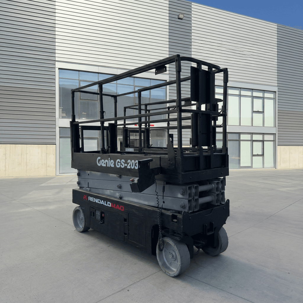 Elevador Tijera Eléctrico 8 Metros Genie GS2032 2015