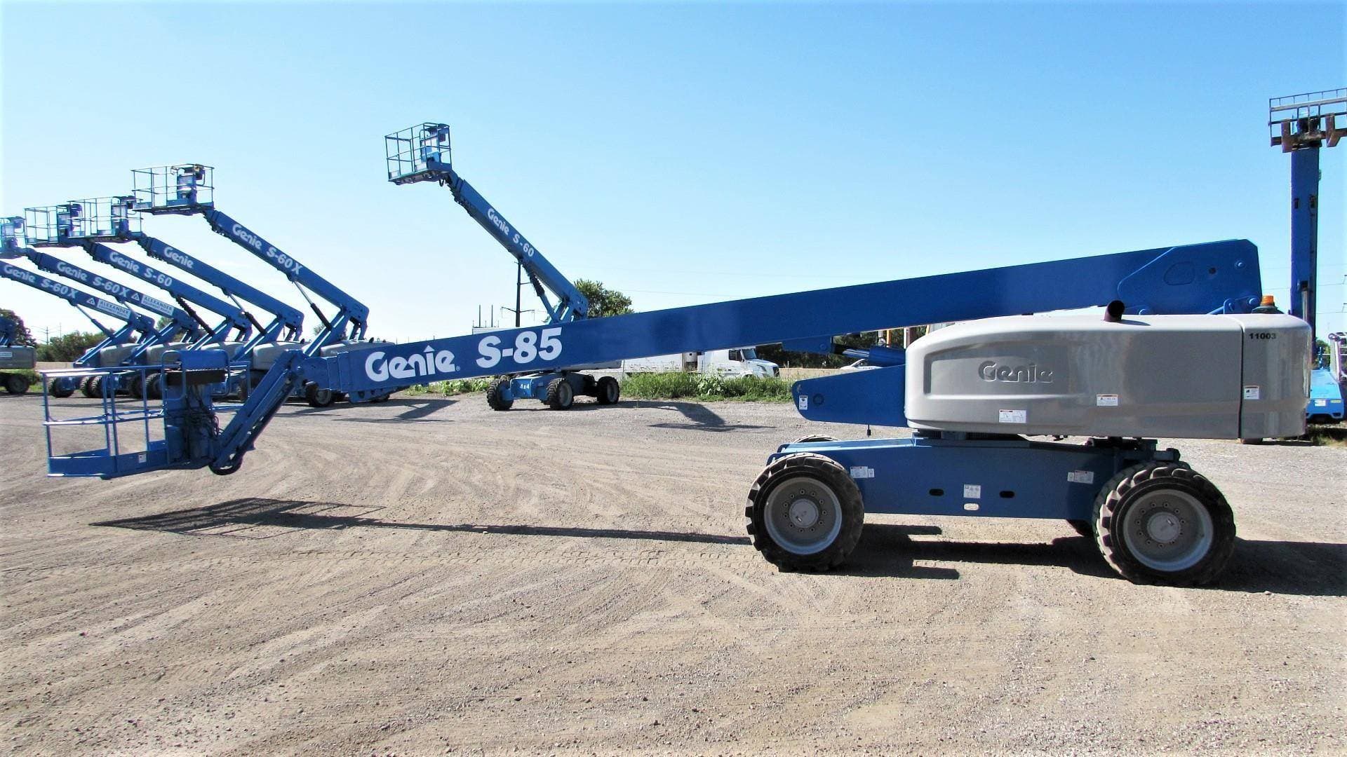 Brazo Telescópico 4WD Diésel 28 Metros Genie S85 2014